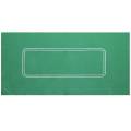 Tapis de Poker en feutrine verte – avec betline - 180/90 cm