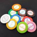 Valigetta da 500 chip da poker "DIAMOND" - versione TORNEO - in clay composite da 14 g - con accessori