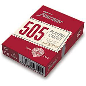 Fournier "505" - 54 cartas de cartón plastificado - 2 índices estándar