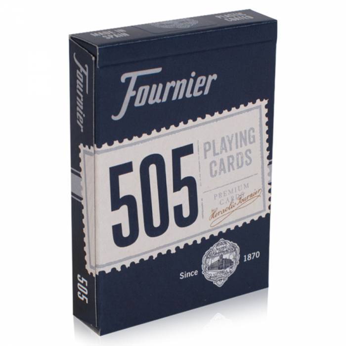 Fournier "505" - 54 cartes-cartonnées plastifiées - 2 index standards