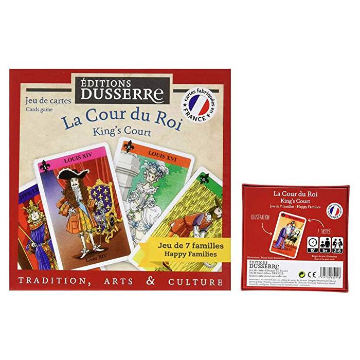 JEU DES 7 FAMILLES LA COUR DU ROI