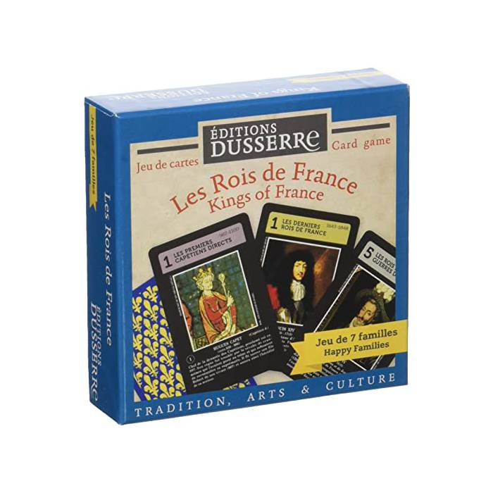 JEU DES 7 FAMILLES LES ROIS DE FRANCE