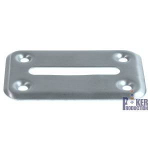 Chip Slot inox pour table de poker – a visser – fente de 76x10mm