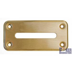 Money Slot "BRASS XL" for poker table - screw-in - 75 x 10 mm