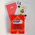 Fournier "EPT" - Gioco di 55 carte 100% plastica - formato poker - 2 indici Jumbo
