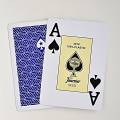 Fournier "EPT" BLEU - Jeu de 55 cartes 100% plastique – format poker - 2 index Jumbo