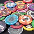Fiches da poker PERSONALIZZATE in ceramica - 39,5 mm - min. 100 fiches.