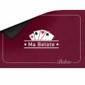 Tapis de Belote personnalisé "JERSEY"