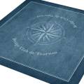Tapis de Bridge "JERSEY" personnalisé - 78x78cm