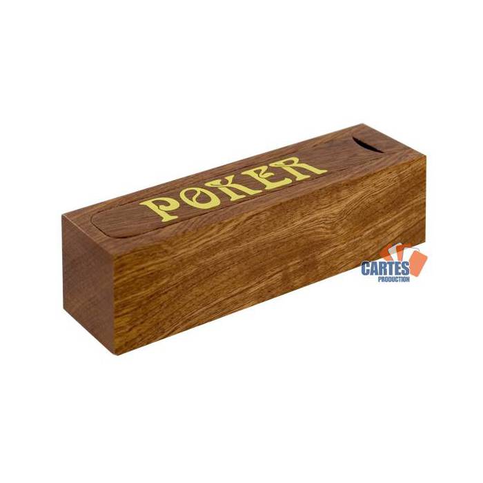 Coffret Buis Poker  5 dés