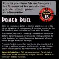 Poker Duel - przez François Montmirel - 560 stron - Wydanie Fantaisium