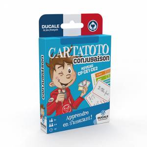 "CARTATOTO CONJUGAISON" - Ducale, the French game.

Ducale is a game created for learning conjugation, called "CARTATOTO CONJUGA