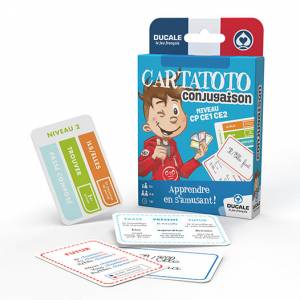 "CARTATOTO CONJUGAISON" - Ducale, the French game.

Ducale is a game created for learning conjugation, called "CARTATOTO CONJUGA