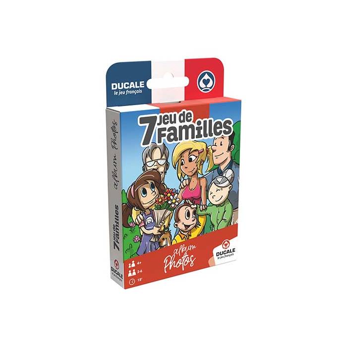 7 Familien "FAMILIENFOTOS" - Das französische Kartenspiel Ducale