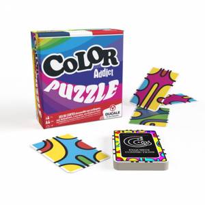 "COLOR ADDICT PUZZLE" - francuska gra planszowa Ducale