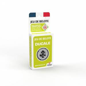 "SPEL AV BELOTE" - Ducale det franska spelet.