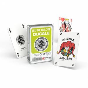 copy of Grimaud Expert Belote - jeu de 32 cartes cartonnées plastifiées - format bridge – 4 index standards