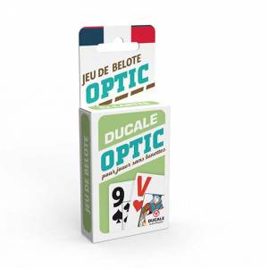 "JUEGO DE BELOTE OPTIC" - Ducale el juego francés.
