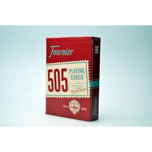 Fournier "505" - 54 cartes-cartonnées plastifiées - 2 index standards