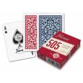 Fournier "505" - 54 plastic-coated cardboard cards - 2 standard indexes.