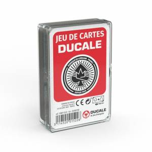 "54 CARTES" Ducale, the French game - Plastic box.