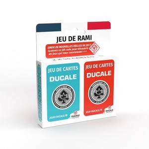 "JEU DE RAMI" Ducale le jeu...