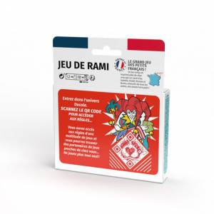 "RUMMY SPEL" Ducale det franska spelet - 2 spel med 54 kort