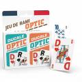 "JEU DE RAMI OPTIC" Ducale le jeu français - 2 jeux de 54 cartes