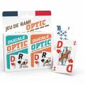 "Juego de Rummy Optic" De Ducale, el juego francés - 2 juegos de 54 cartas.