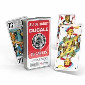 "Tarotspiel" Ducale - Französisches Spiel - Plastikbox