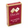 "DUCALE DE LUXE" - Dos Odéon - spel med 54 plastbelagda kartongkort.