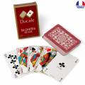 "DUCALE DE LUXE" – Dos Odéon – jeu de 54 cartes cartonnées plastifiées