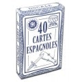 Cartas Españolas Ducale - juego de 40 cartas de cartón plastificadas.