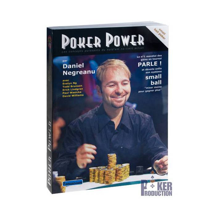 Poker Power – par Daniel Negreanu - 496 pages – Edition Fantaisium