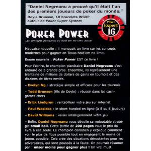 Poker Power – par Daniel Negreanu - 496 pages – Edition Fantaisium