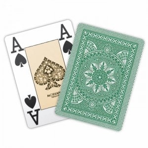 Set di 14 carte Modiano "CRISTALLO" - Verde Scuro