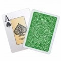 Set of 14 Modiano "TEXAS POKER HOLD EM" cards - GREEN.