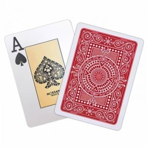 Cartucho com 14 jogos Modiano "TEXAS POKER HOLD EM" - VERMELHO.