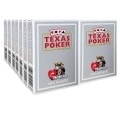 Scatola contenente 14 giochi Modiano "TEXAS POKER HOLD EM" - Grigio.