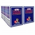 14 game set Modiano "TEXAS POKER HOLD EM" - Dark Blue.