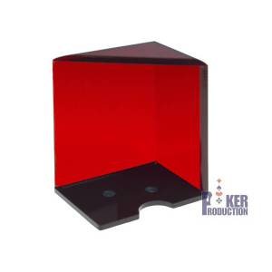 Porte cartes rouge de 6 jeux de Black Jack