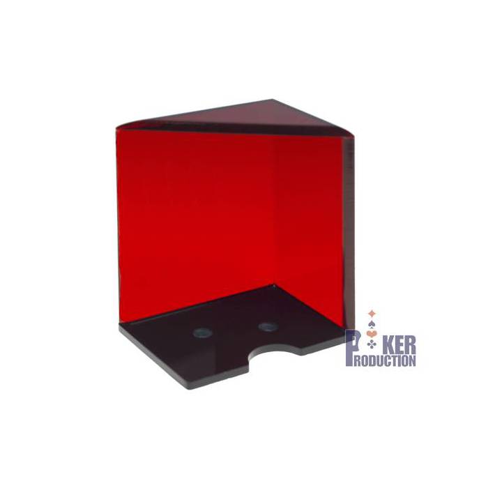 Porte cartes rouge de 6 jeux de Black Jack