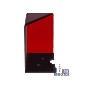 Porta cartas Rojo de 6 mazos de Black Jack.