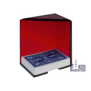 Porte cartes rouge de 6 jeux de Black Jack