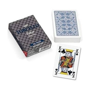 copy of Dal Negro TORCELLO - Jeu de 54 cartes 100% plastique – format poker - 4 index standards