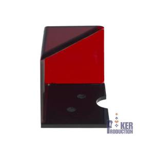 Porte cartes rouge de 4 jeux de Black Jack