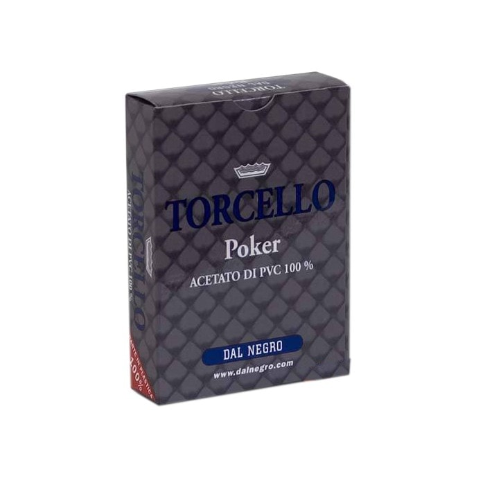 copy of Dal Negro TORCELLO - Jeu de 54 cartes 100% plastique – format poker - 4 index standards