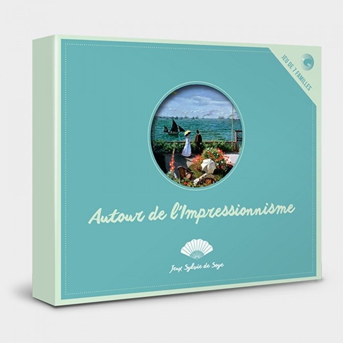 Juego de las 7 familias "ALREDEDOR DEL IMPRESIONISMO" - Juego de 44 cartas