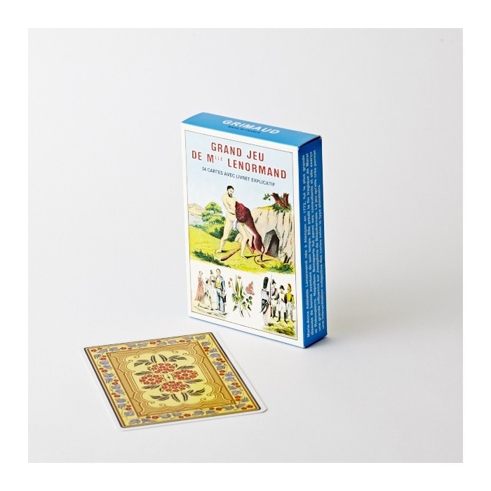 "GROSSSES SPIEL VON FRÄULEIN LENORMAND" - Kartenspiel mit 54 Karten