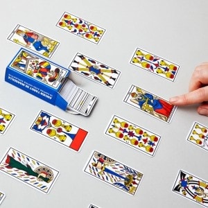 "MINI GAMLA MARSEILLE TAROT"